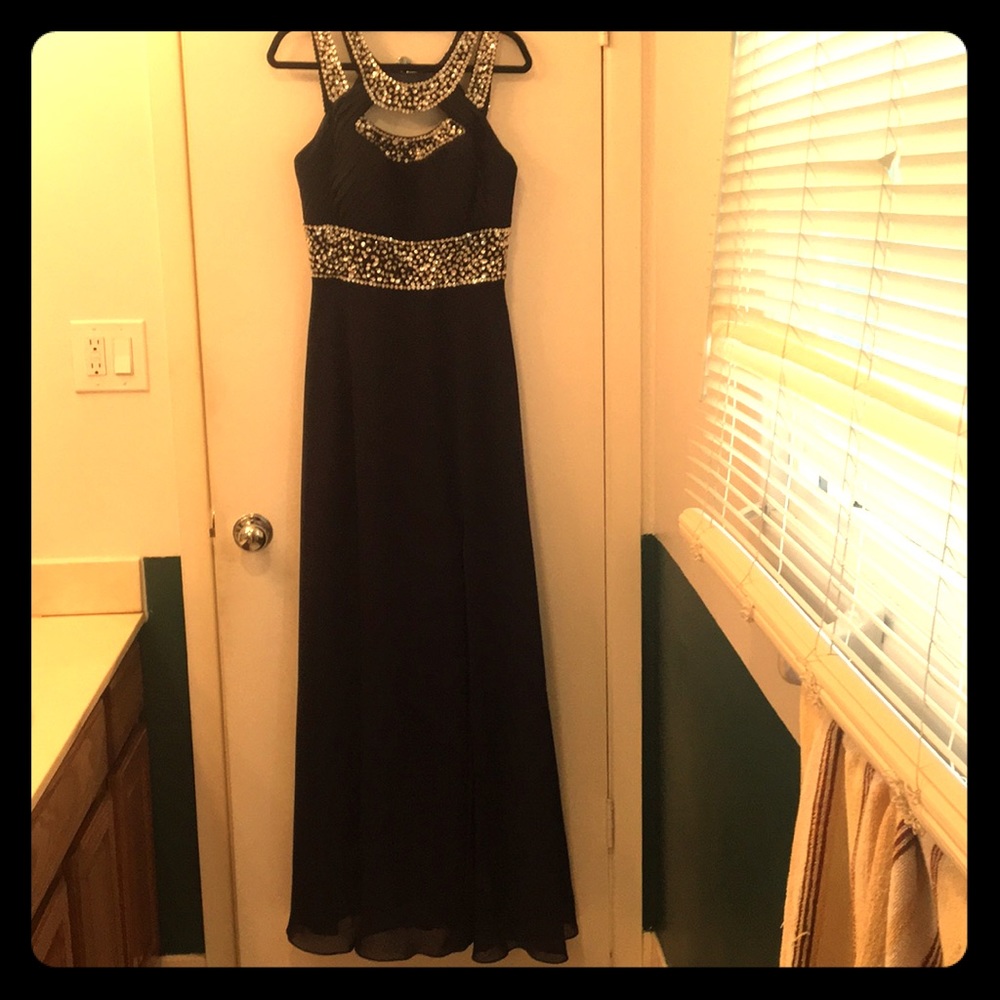 Gorgeous Navy Blue Prom Dress!